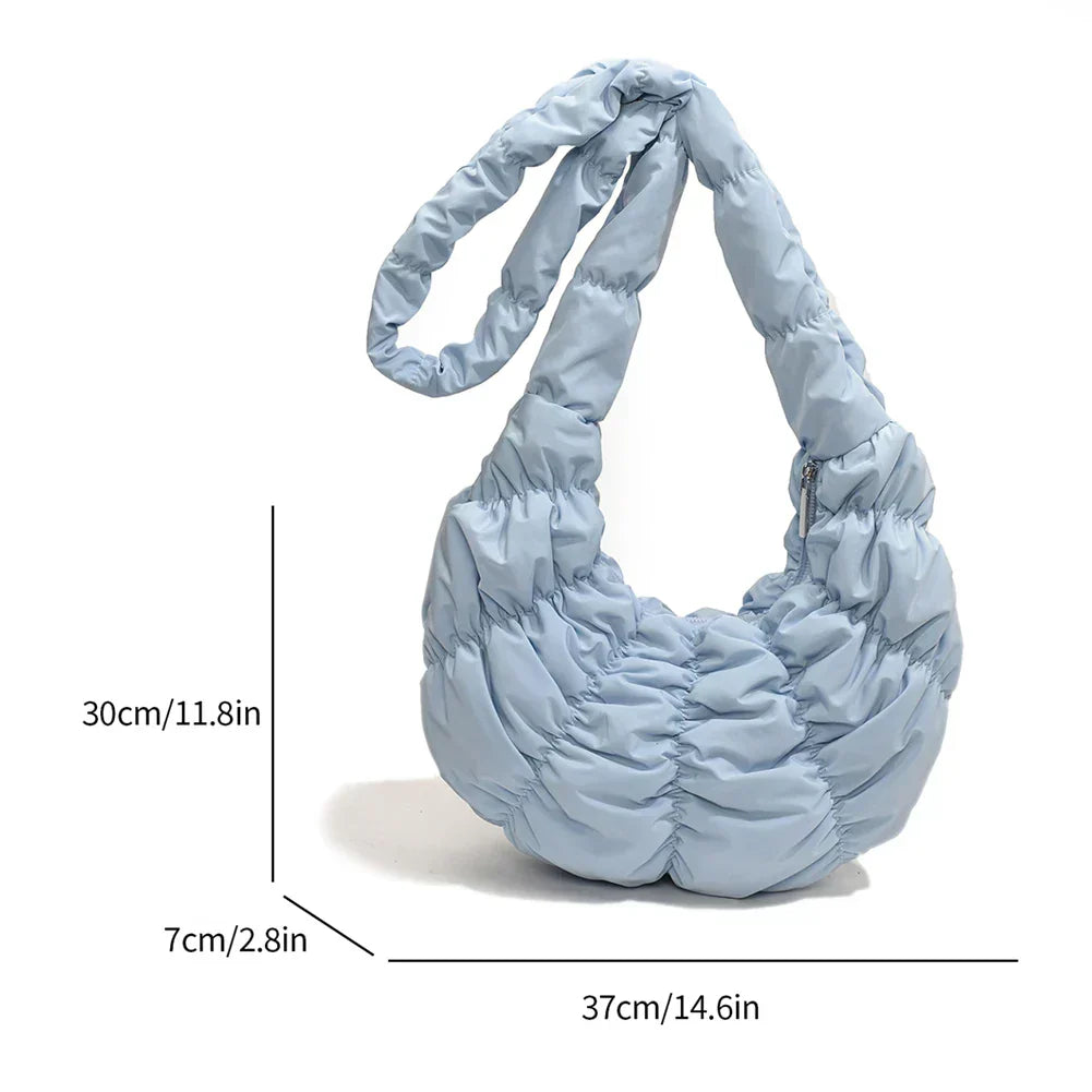 Puff Croissant Skuldertaske