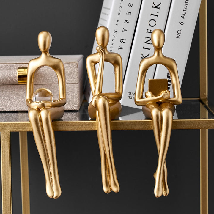 Moderne Figurer Abstrakt Hjem Deko Skulptur