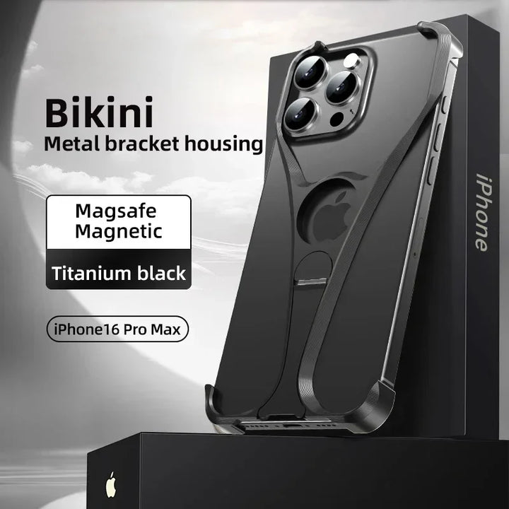 Alloy Metal Udenramme Telefon Etui
