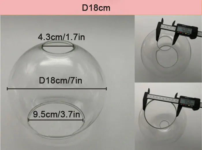 ClearShade | Lampeskærm Transparent Lysdæksel
