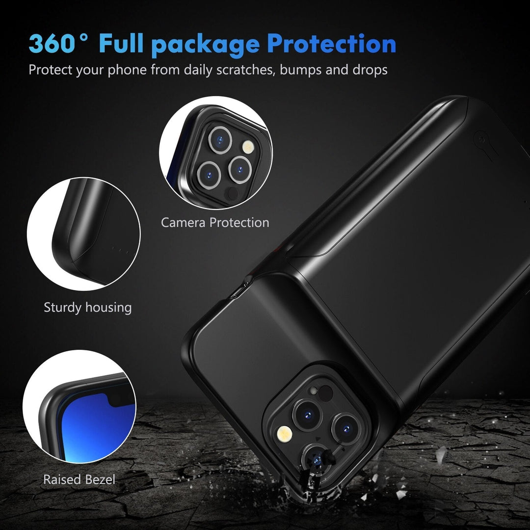 Power Bank Opladnings Armor Telefon Etui