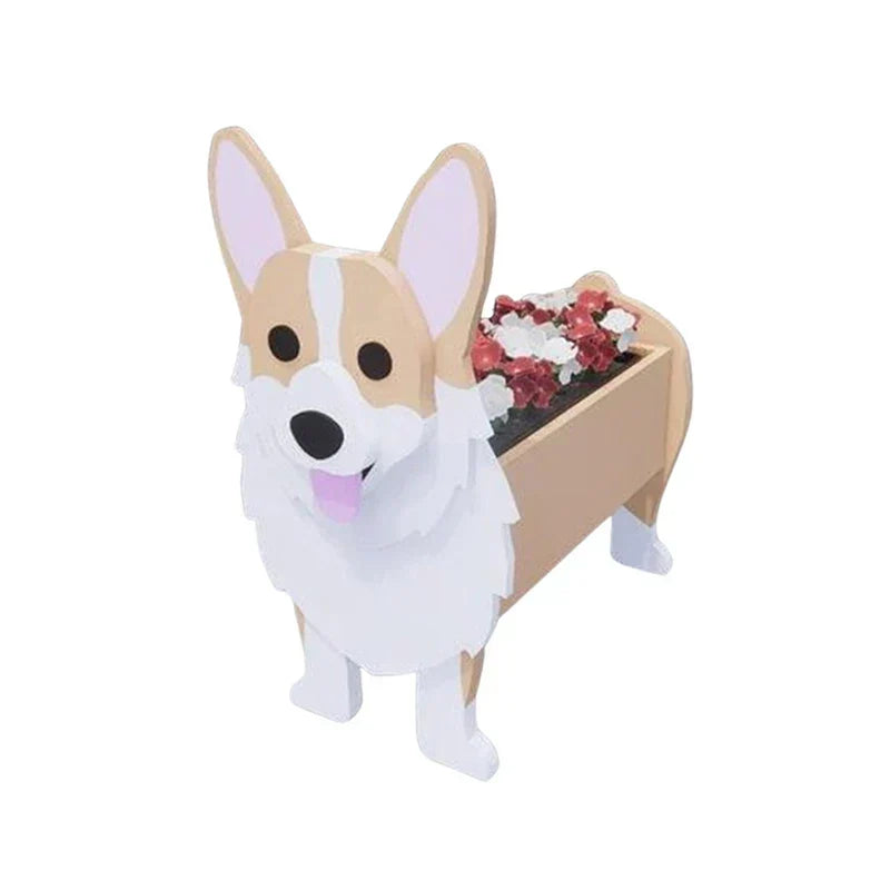 Blomsterpotte - Pawsome - Hund Planteringsbeholder - Forskellige Racer