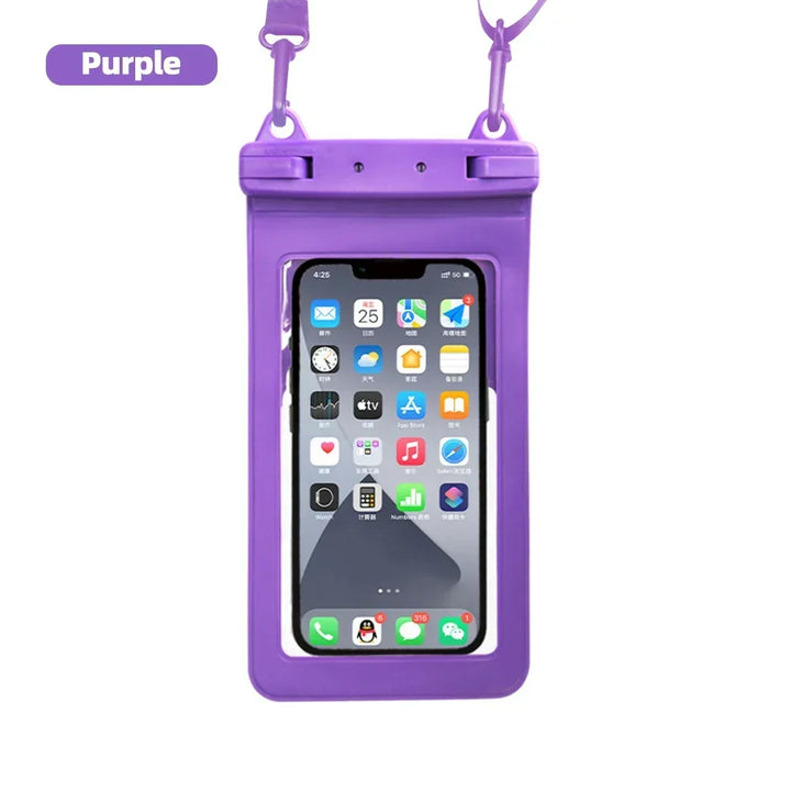 Vandtæt Smartphone Etui DryVault | Fuldt Udsigtsdesign | Sideadgang | Med Bærestrop