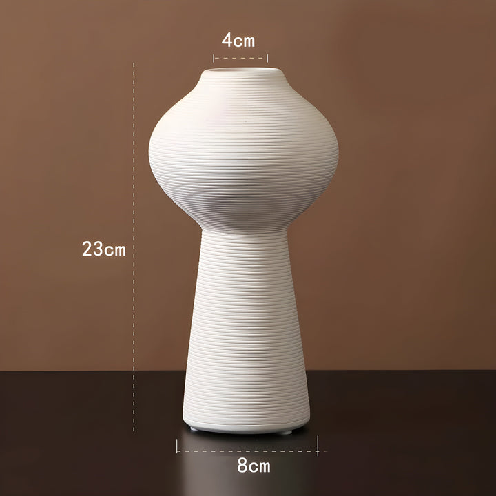 Minimalistisk Håndlavet Keramisk Zen Vase