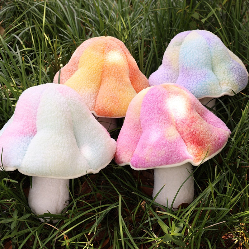 Fluffy Mushroom Cushion