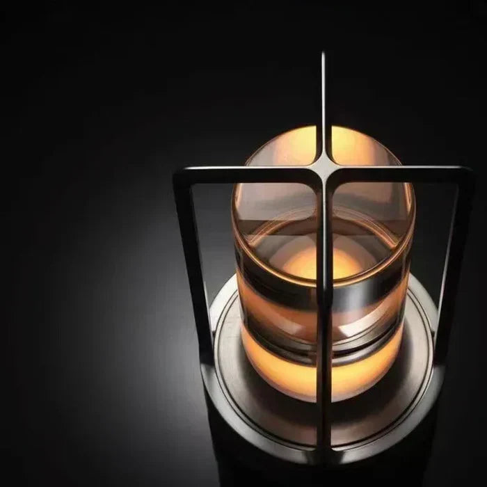 Varm LED Trådløs Bordlampe – Batteridrevet Nordisk Design - LED med Touchkontrol, Egnet til Soveværelse, Hjem, Udendørs - Ideelt Nattelys