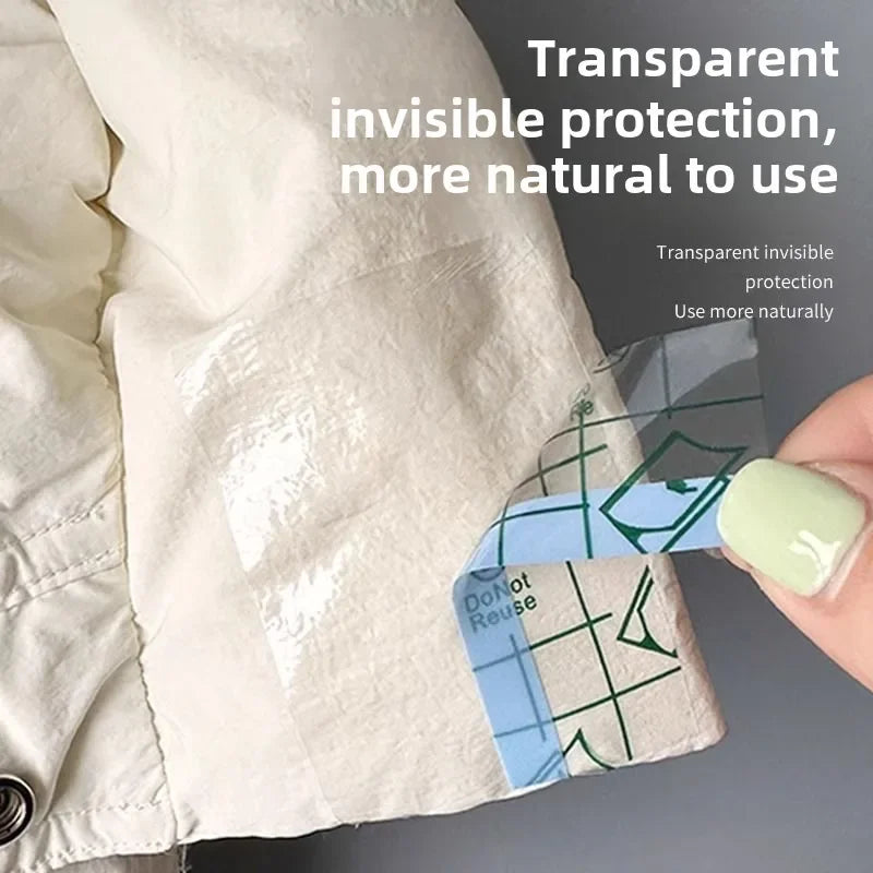 Transparent Skjortekrave Anti-Flekkestickers