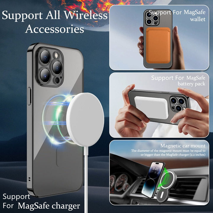 Sky Clear Transparent Silikone iPhone Cover