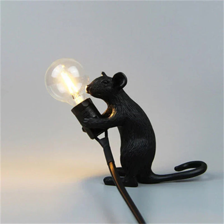 Moderne LED Dyre Bordlamper: Harer, Katte og Egern Nattelys