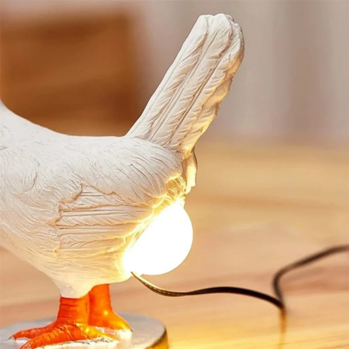 Landhus Kylling Bordlampe