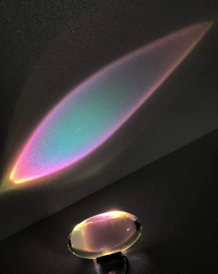 Krystal Sunset Sky Bordlampe