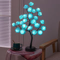 RGB Rose Blomst Træ Lys 24LED USB Batteri Bordlampe Fe Natlys Hjem Fest Jul Bryllup Soveværelse Dekoration Gave