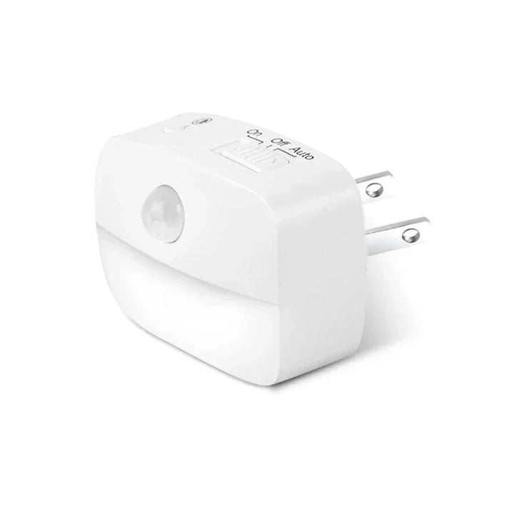 LumoSense LED Nattelys | Med bevægelses- og lyssensor | Dæmpbar og energieffektiv | Varm hvid og kold hvid
