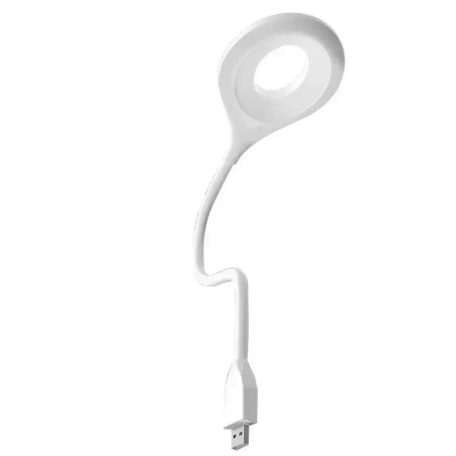 Kompakt og Genopladelig Natlampe – Fleksibel LED Lys til Skrivebord og Natbord