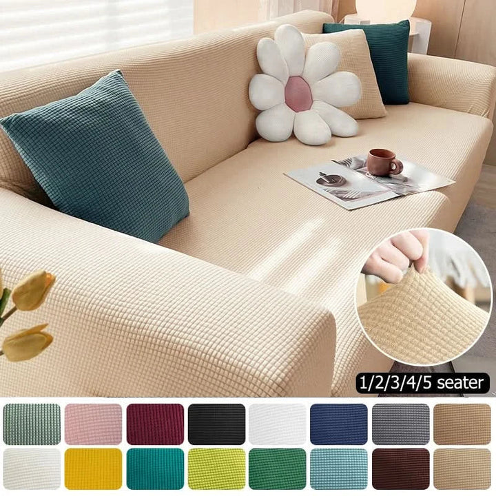 CushionWrap - Elastiske, skridsikre sofabetræk