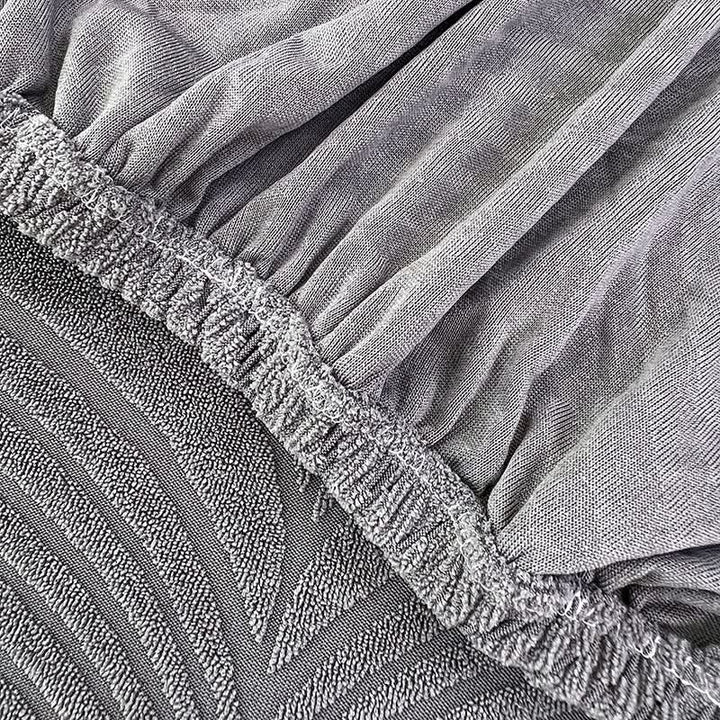 PlushSecure - Elegant Jacquard Sofa Betræk til Skridsikker Komfort