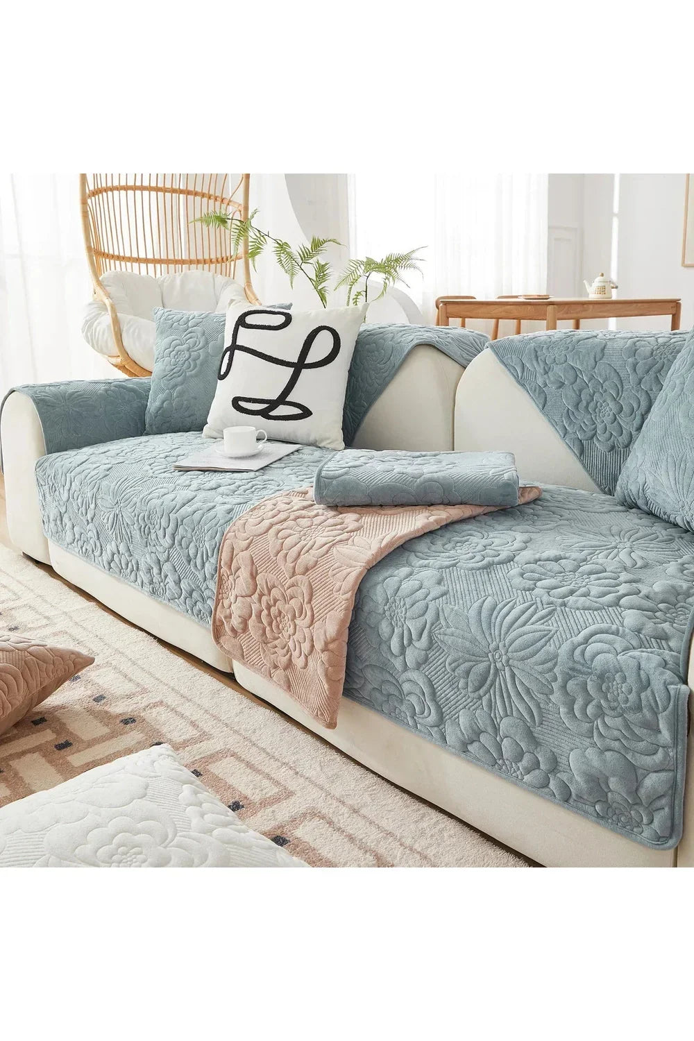 Plush sofaovertræk |