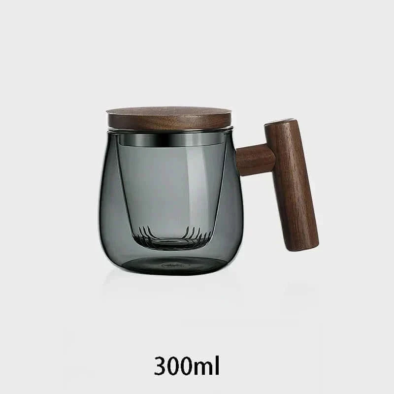 Ultramoderne Glas Teekop med Filter og Låg
