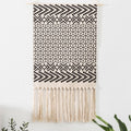 Bohemsk Væg Tapestry, Makrame Vægophæng, Hjem Deko, Bomulds Linned Frynse, Håndlavet, Vævet, Geometrisk Lærred Kunst, Baggrund Væg Tapestries