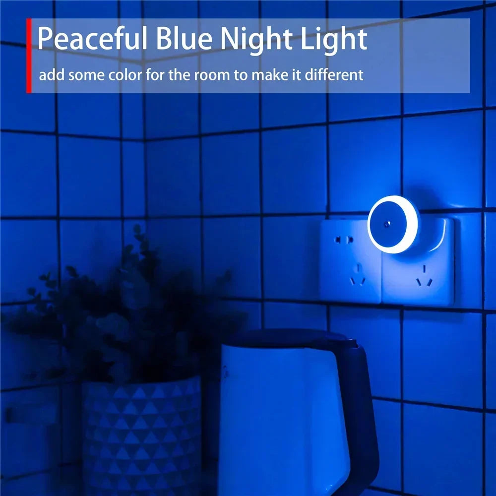 NOXORA LED natlys | Twilight sensor &amp; automatisk dæmpning | Stik-lys | Varm hvid