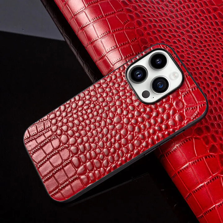 Cosmo ægte læder iPhone cover