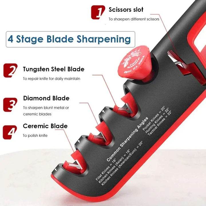 4-i-1 Professionel Knivsliber (1+1 Gratis) - EdgeSharp