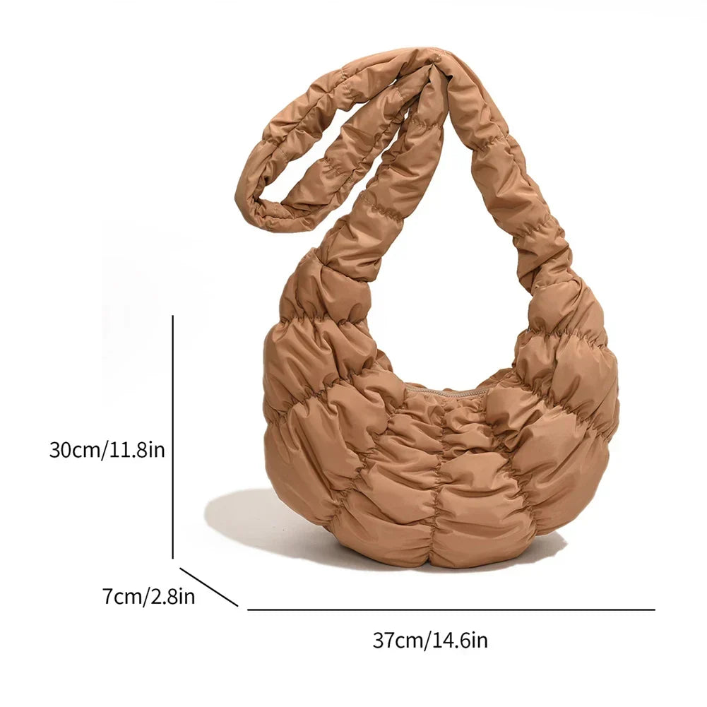 Puff Croissant Skuldertaske