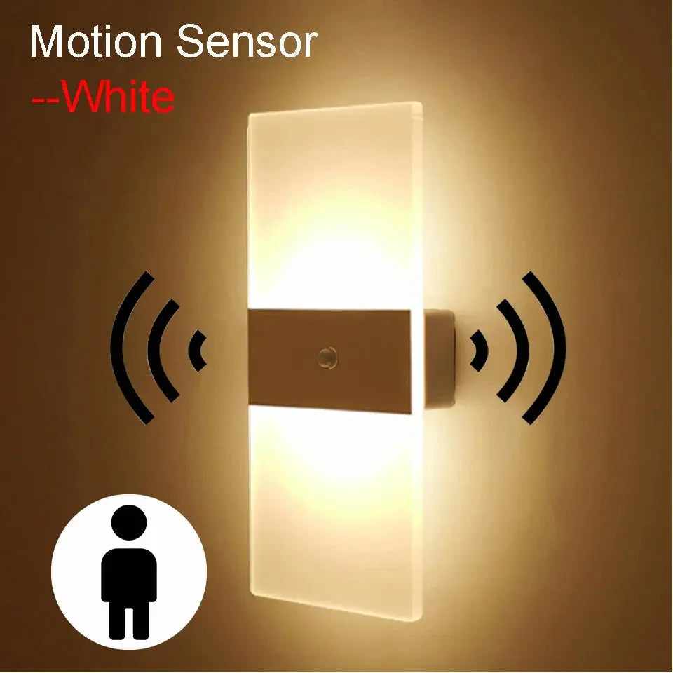 Éclatante - Touch Panel Væglampe USB genopladelig