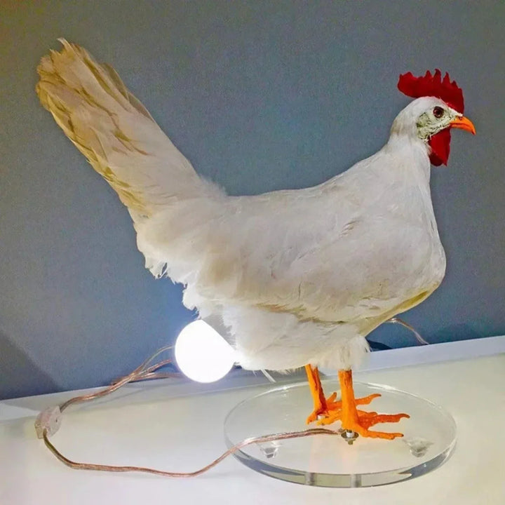 Landhus Kylling Bordlampe