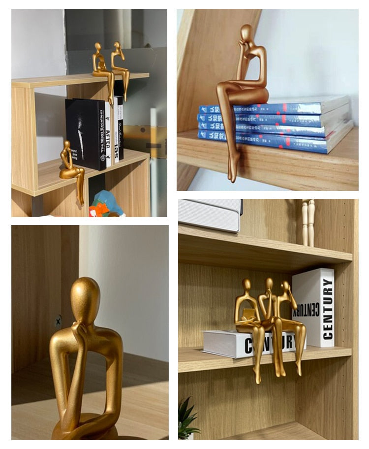 Moderne Figurer Abstrakt Hjem Deko Skulptur