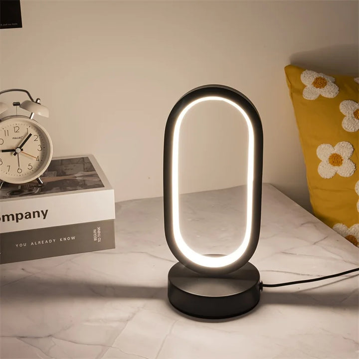 | Moderne U-formet LED bordlampe