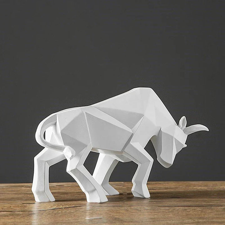 YuryFvna Moderne Geometrisk Tyr Statue, Ornament, Café, Tyr Skulpturer, Dyrefigurer, Abstrakt Hotel Hjem Dekoration