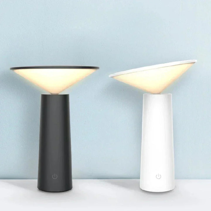 – Moderne Touch Bordlampe med USB