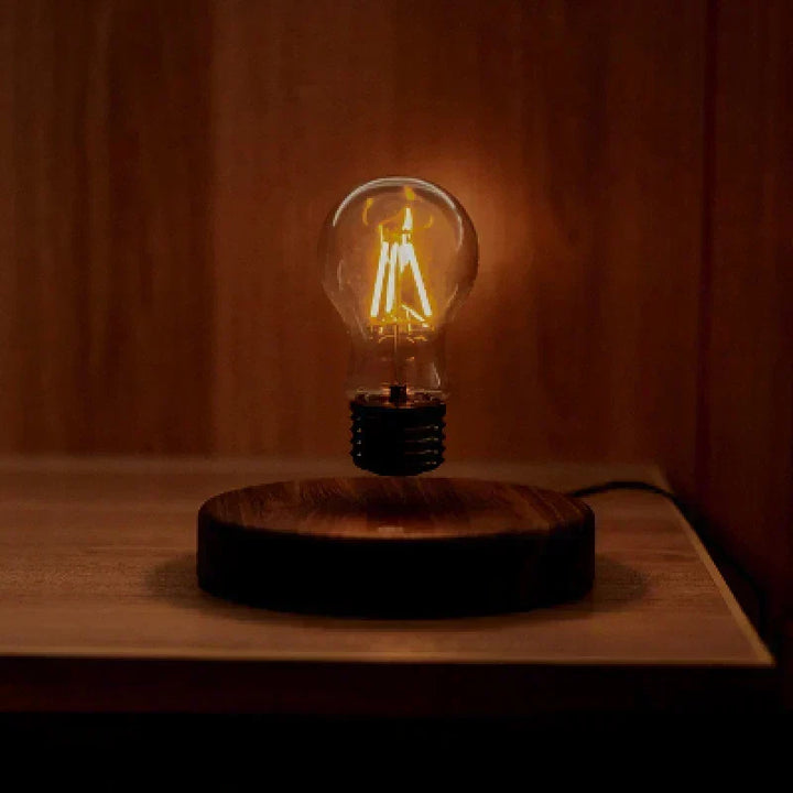 360 Grad Rotérbar Magnetisk Natlampe med Svævning
