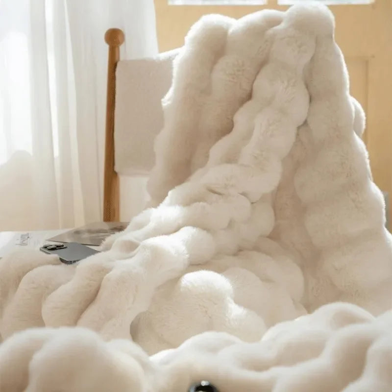PlushCozy | Faux Fur Vinter tæppe
