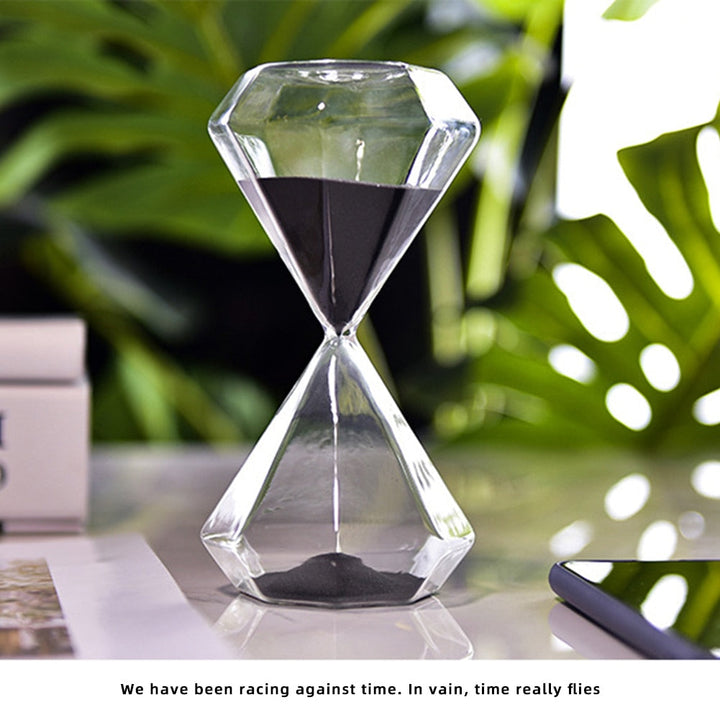 5–60 minutters diamant timeglas, timeglas, timeglas, gave til børn, timeglas, hjemmedekoration, fås i flere farveindstillinger