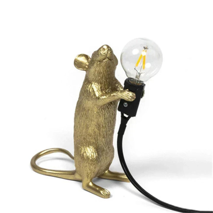 Moderne LED Dyre Bordlamper: Harer, Katte og Egern Nattelys