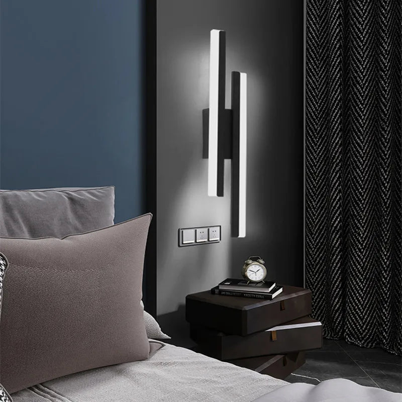 DoubliGlow | Minimalistisk moderne LED væglampe