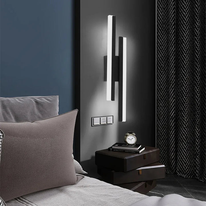 DoubliGlow | Minimalistisk moderne LED væglampe