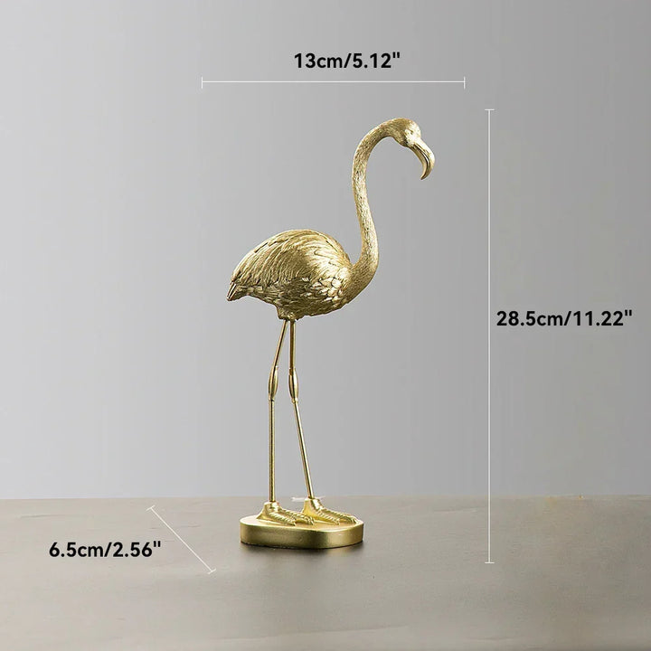 Nordisk Flamingo Figur Figur Statue Skulptur Stue Kontor Bryllup Fest Dekorationer Hjem Dekorations Tilbehør