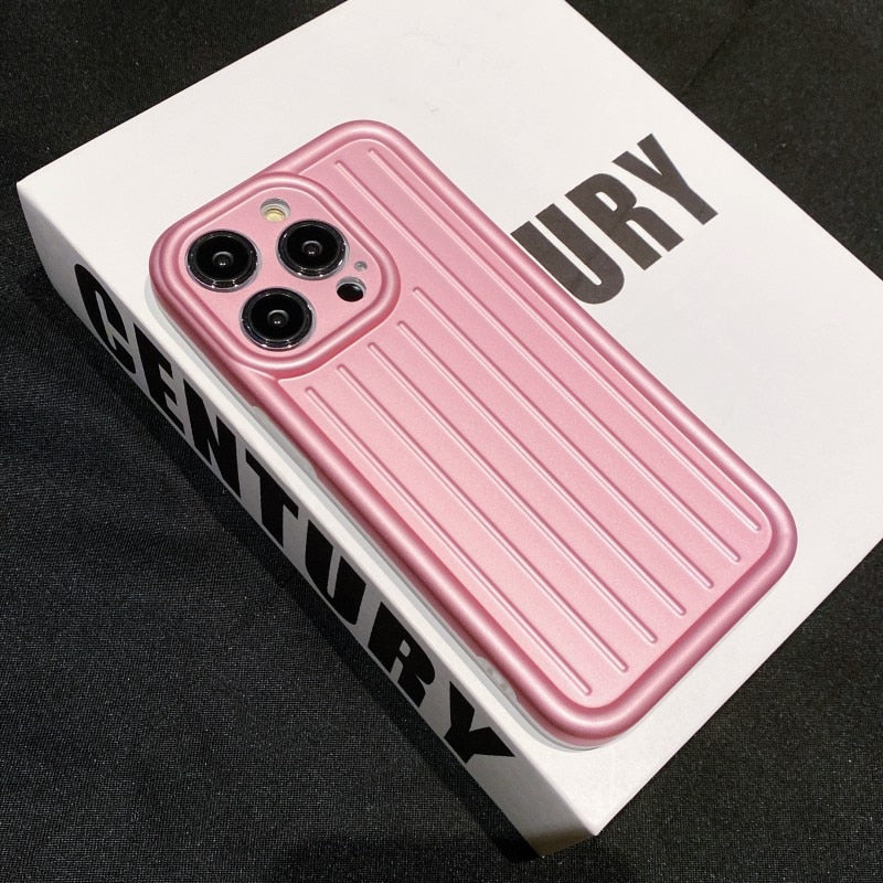 Luggage Box Stødabsorberende iPhone Cover