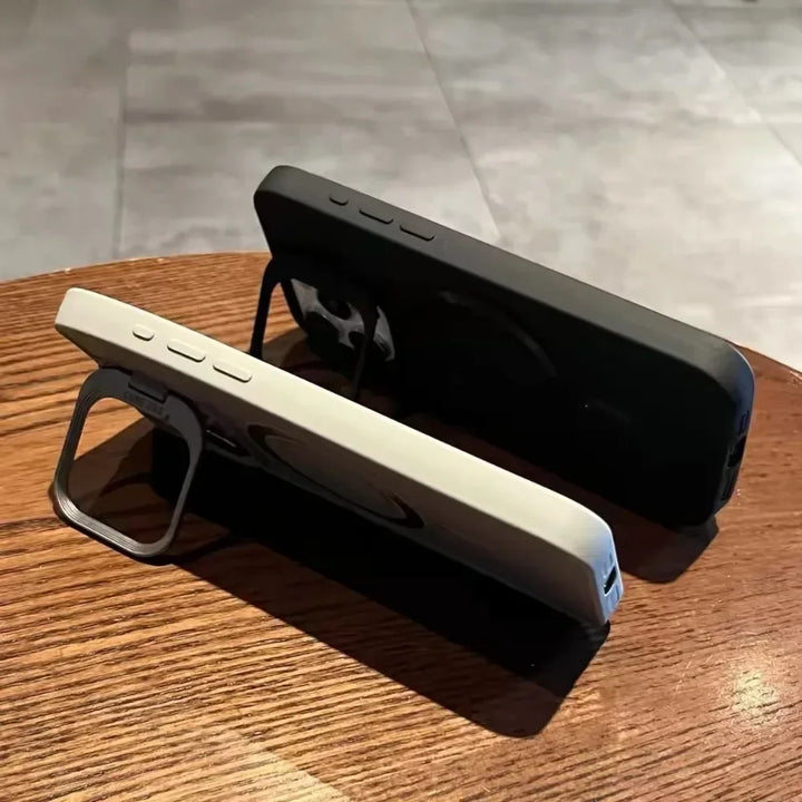 Magnetisk Blød Wrist Bracket Linse Dæksel iPhone Cover