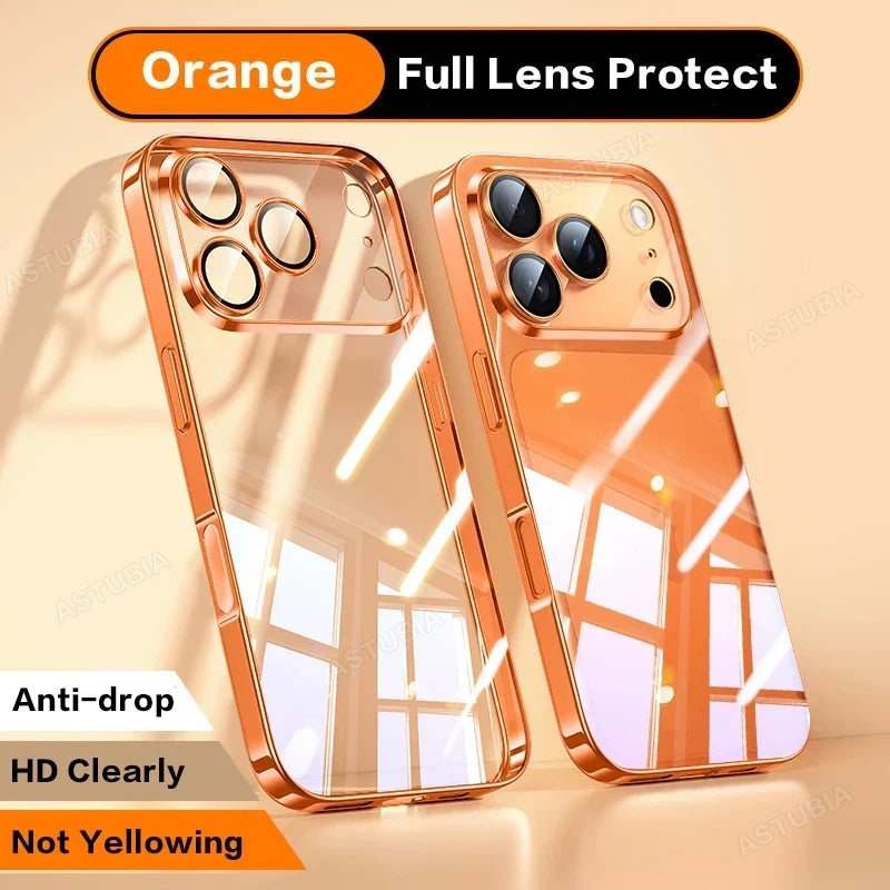Stødabsorberende Luksus Plating iPhone Cover