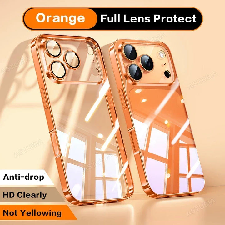 Stødabsorberende Luksus Plating iPhone Cover