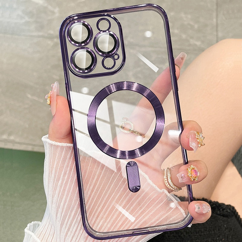 Sky Clear Transparent Silikone iPhone Cover