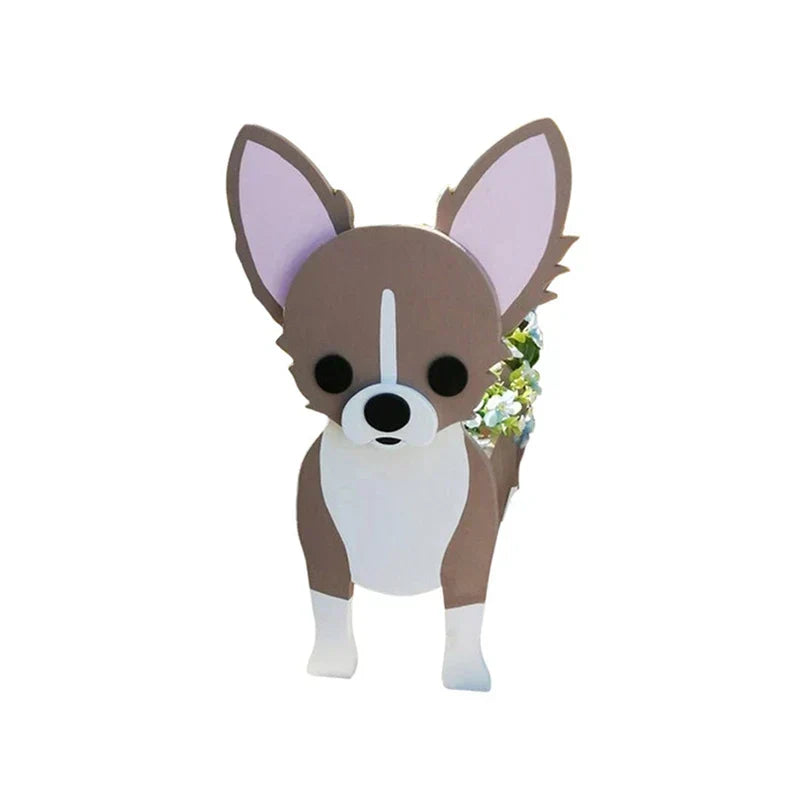 Blomsterpotte - Pawsome - Hund Planteringsbeholder - Forskellige Racer
