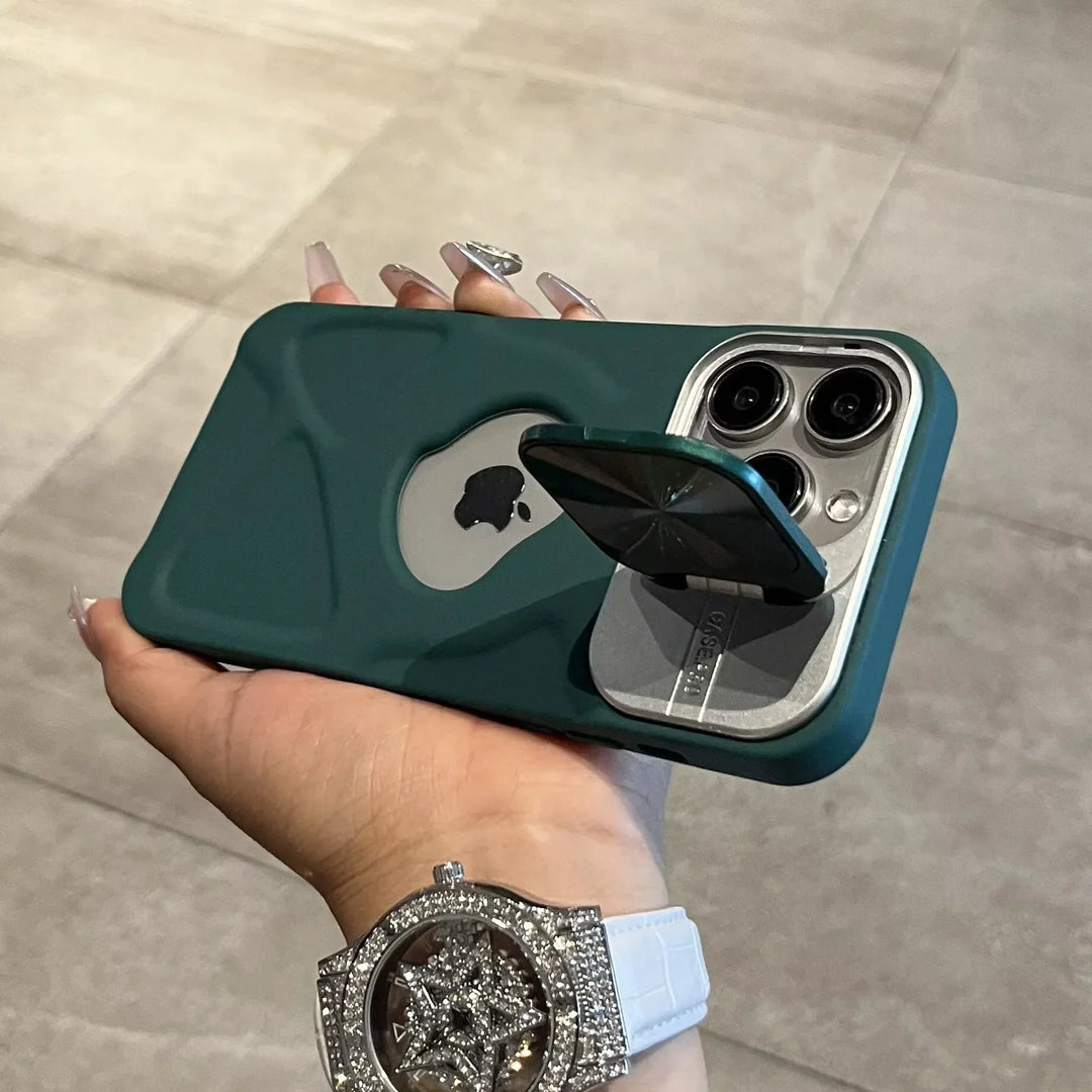 Magsafe Silikone Linse Flip iPhone Cover