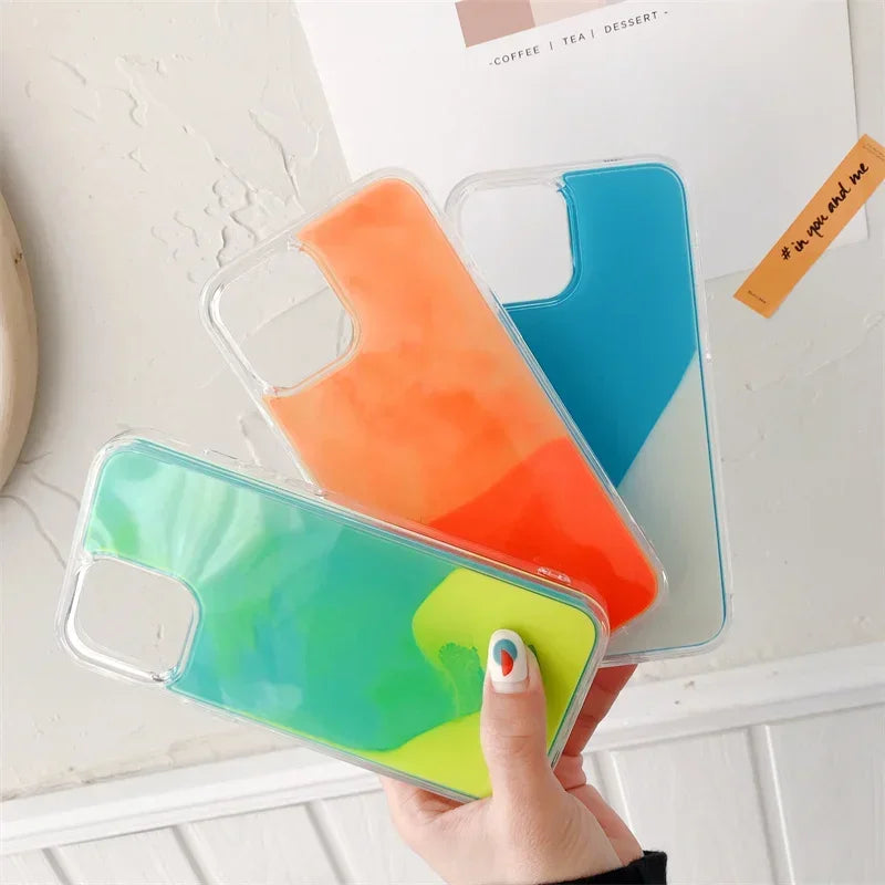 Luminous Quicksand iPhone Cover