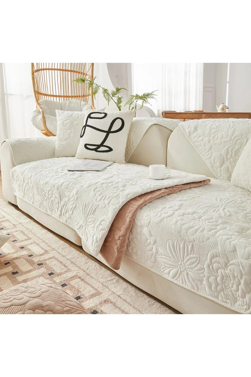 Plush sofaovertræk |