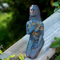 Helende Gudinde Skulptur: Resin abstrakt